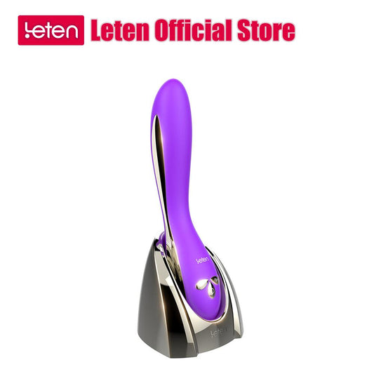 LETEN Multi-Speed Waterproof Vibrator for Women – 10 Pulsating Vibration Patterns