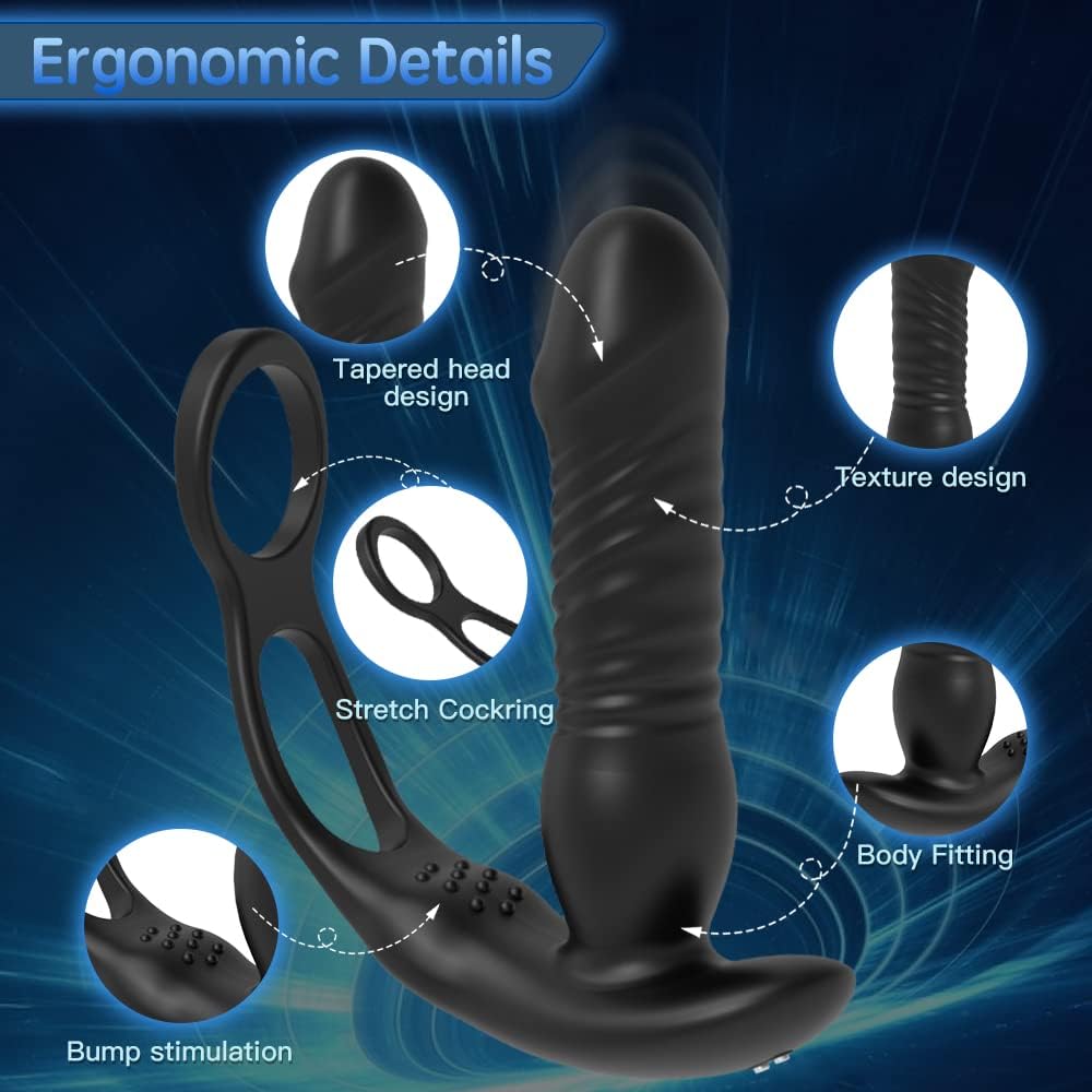 Wearable Anal Vibrator & Prostate Massager with Remote Control