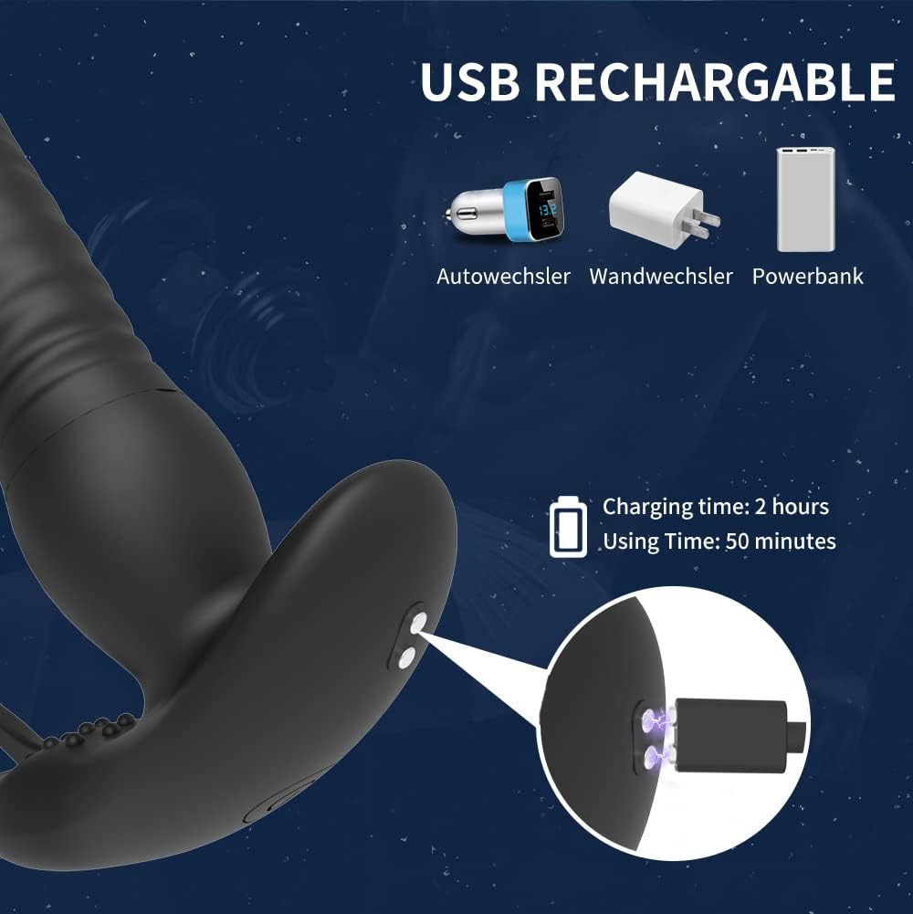 Wearable Anal Vibrator & Prostate Massager with Remote Control